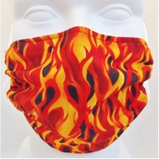 Breathe Healthy Mask Flames
